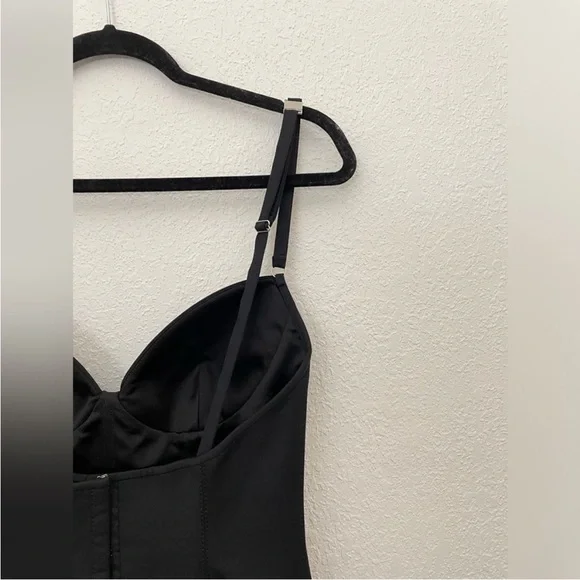 Orseund Iris Silk Black Corset Top - Picture 4 of 6